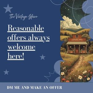 Offers Always Welcome